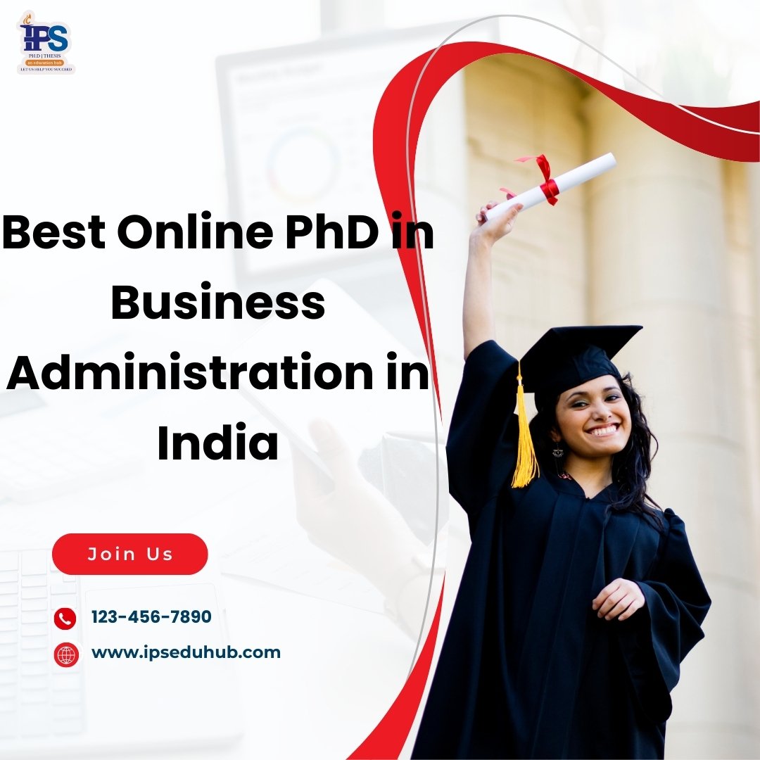Best Online PhD in Business Administration in India