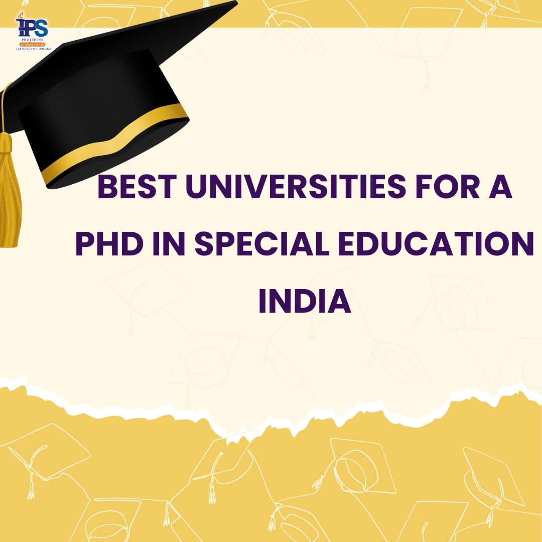 Best Universities for a PhD in Special Education in India