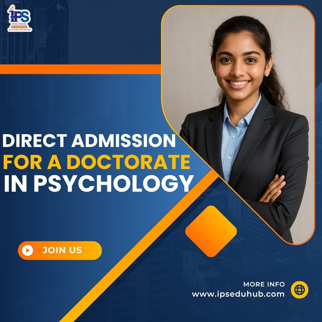 Direct admission for a doctorate in psychology
