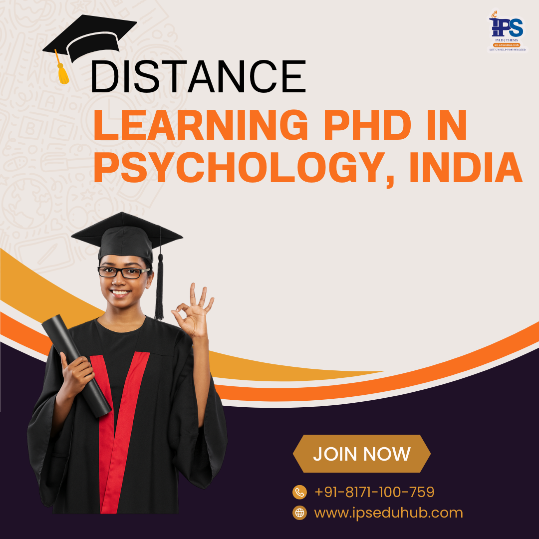 Distance Learning PhD in Psychology India Distance Learning PhD in Psychology India