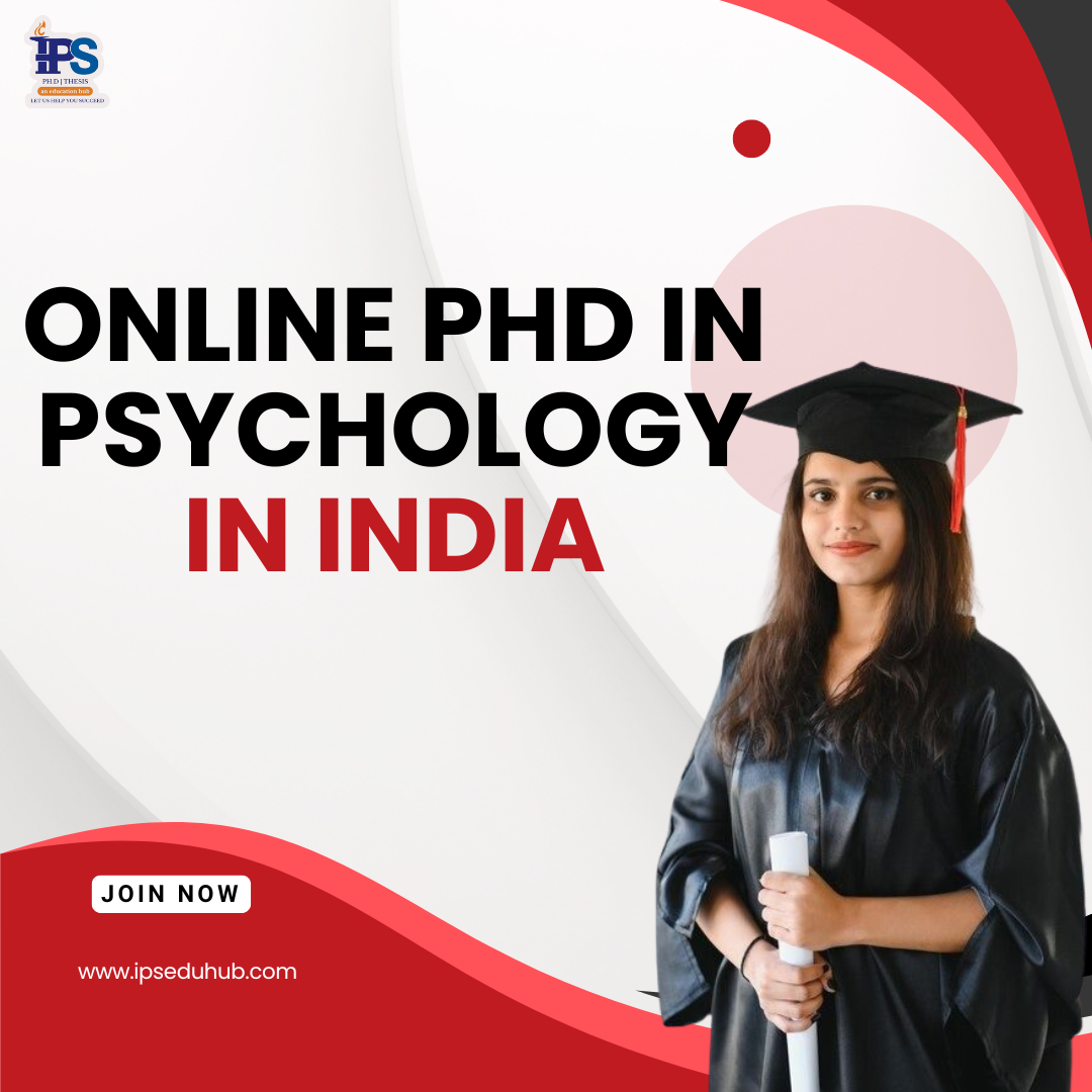 Online PhD in Psychology in India