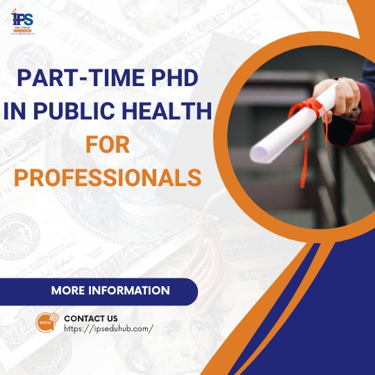 Part-time PhD in Public Health for Professionals