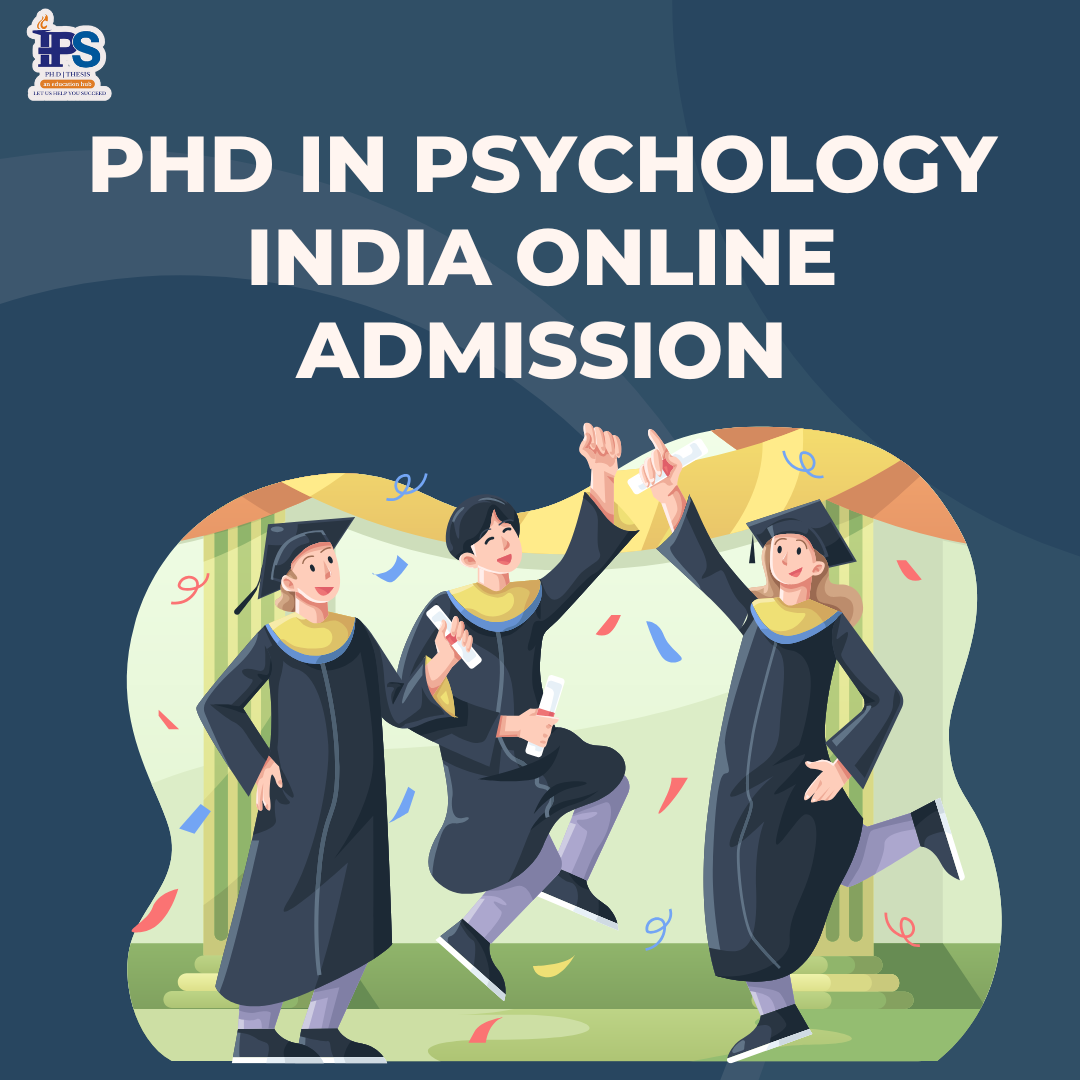 PhD in Psychology India online admission