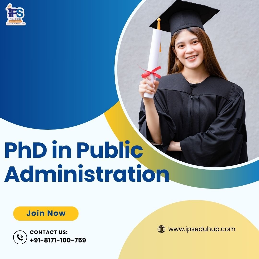 PhD in Public Administration