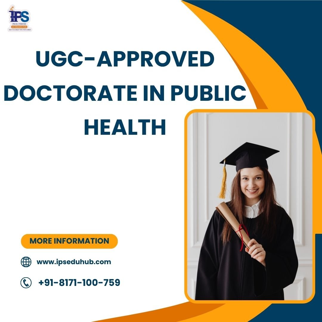 UGC-approved Doctorate in Public Health