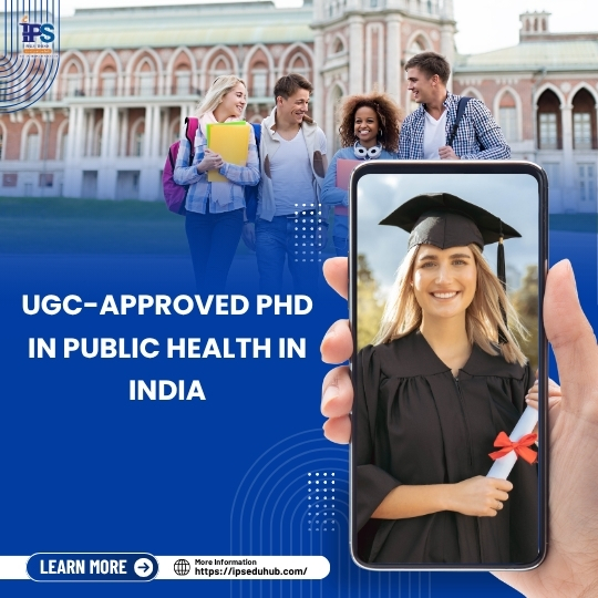 UGC-approved PhD in Public Health in India